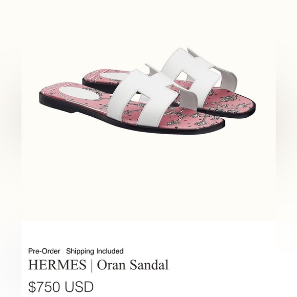 Hermes Shoes - SOLD‼️ Hermes Oran sandals